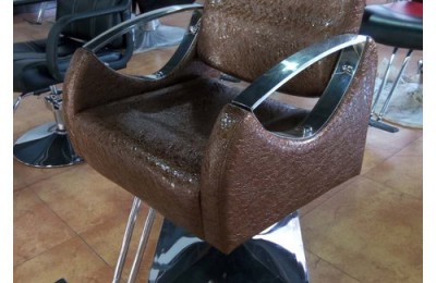 Hot selling stainless steel base PVC leather lady salon barber chair hair styling chairs
