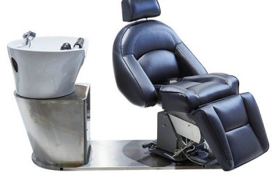 High quality salon furniture backwash shampoo station massage hair washing chair salon sink