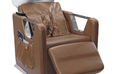 Electric massage hair washing salon basin chair shampoo bowl backwash units with basin in China