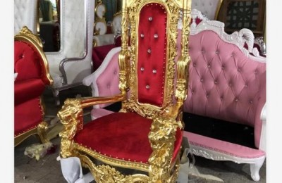 Nail Salon Couch Sofa Waiting Reception Spa Client King Throne Chairs