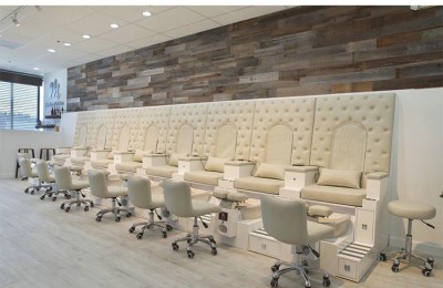 High Back Nail Massage Sofa Foot Spa Stations Pedicure Benches Manicure Chair
