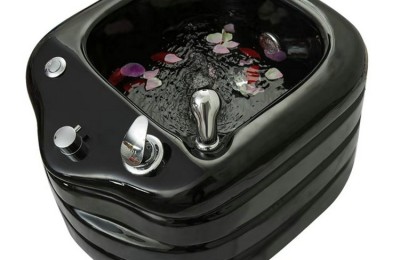 Salon pedicure chair glass fiber basin spa foot washing tub massage bowl
