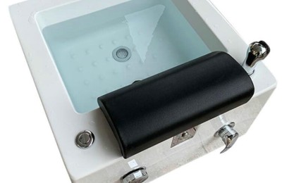 Hot Selling Acrylic Foot bath Square Pedicure Sink Foot Spa Bowl