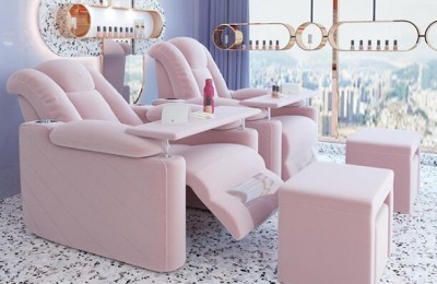 Electric recliner full body beauty salon equipment spa sofa pedicure massage chair manicure table