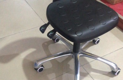 Industrial factory workshop task seating Aluminum ergonomic PU foam ESD laboratory plastic Anti-static chairs