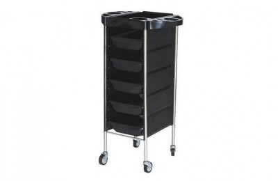 South Africa Wholesale Mobile Beauty Storage Cart Salon Hairdresser Rolling Trolley Barber Furniture