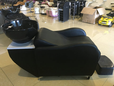 Fashion Backwash Shampoo Unit Lay Down Washing Salon Basin