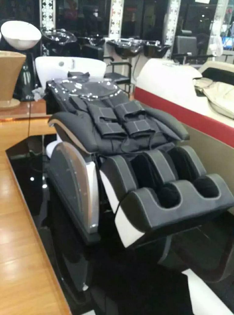 Luxury multifunctional electric shampoo chair salon hair washing massage bowl