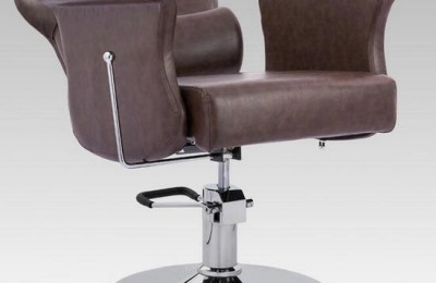 all purpose brown PU leather reclining hair barber chair styling chairs for beauty salon shop