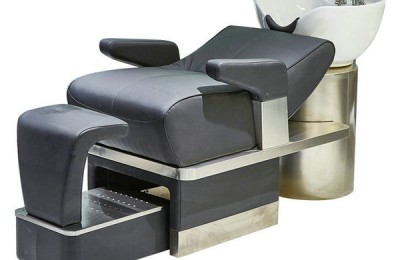 China factory beauty equipment massage salon shampoo bed reclining stations backwash bowl