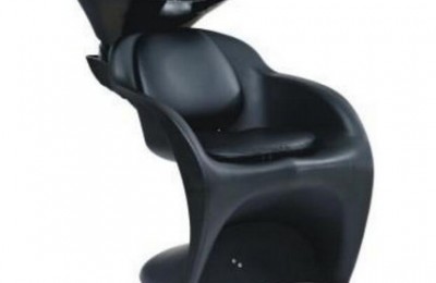 New design black beauty hair salon shampoo chair backwash bowl with sink