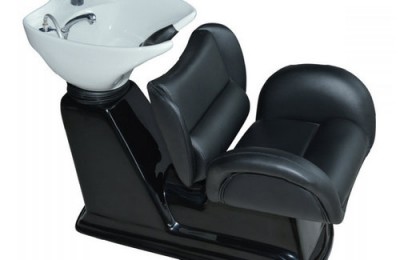 black salon equipment shampoo chair hair backwash shampoo bowl units