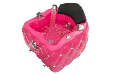 Luxury design pedicure sinks bowl with jet chairs salon foot massage tub bath spa basin