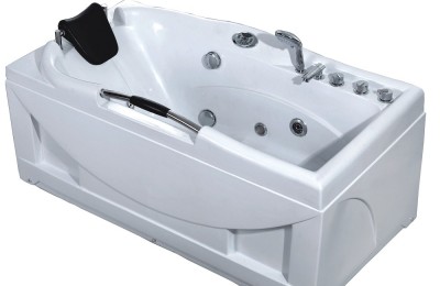 Single Person Portable ABS Massage Bathtub Cheap Whirlpool Bathtub