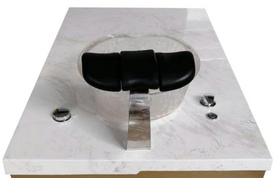 Nail salon furniture pedicure base no plumbing pedicure chair foot tub bowl