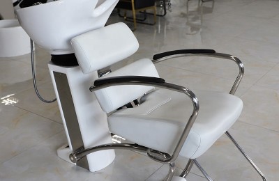 Hair Backwash Bed Barber Shampoo Chair Sofa Massage Bowl Sink Unit Station Salon Spa Equipment
