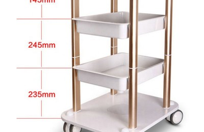 Color Hairdressing Trolley Styling Station Beauty Salon Manicure Nail Pedicure Tools Storage Cart Cabinet Drawers
