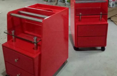 Facial Hairdressing Trolley Styling Station Beauty Salon Manicure Nail Spa Pedicure Medical Tools Storage Cart Cabinet