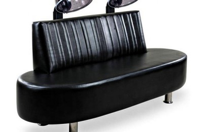 Hood hair steamer salon couch client reception styling chair beauty dryer sofa customer waiting bench